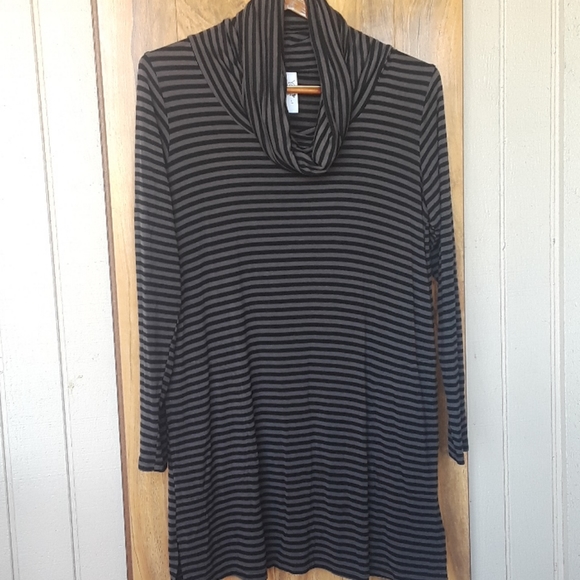 Yala Tops - Yala Striped Shirt Dress w pockets